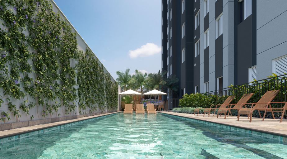 Mude em 2025! Apartamento com 34m2 – São Paulo